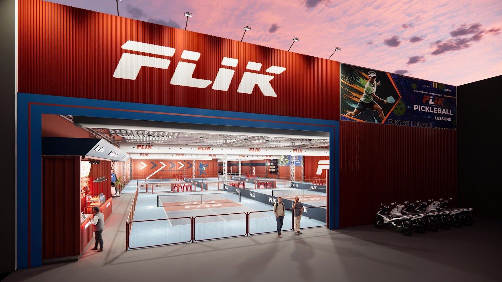Flik Pickleball Club 3