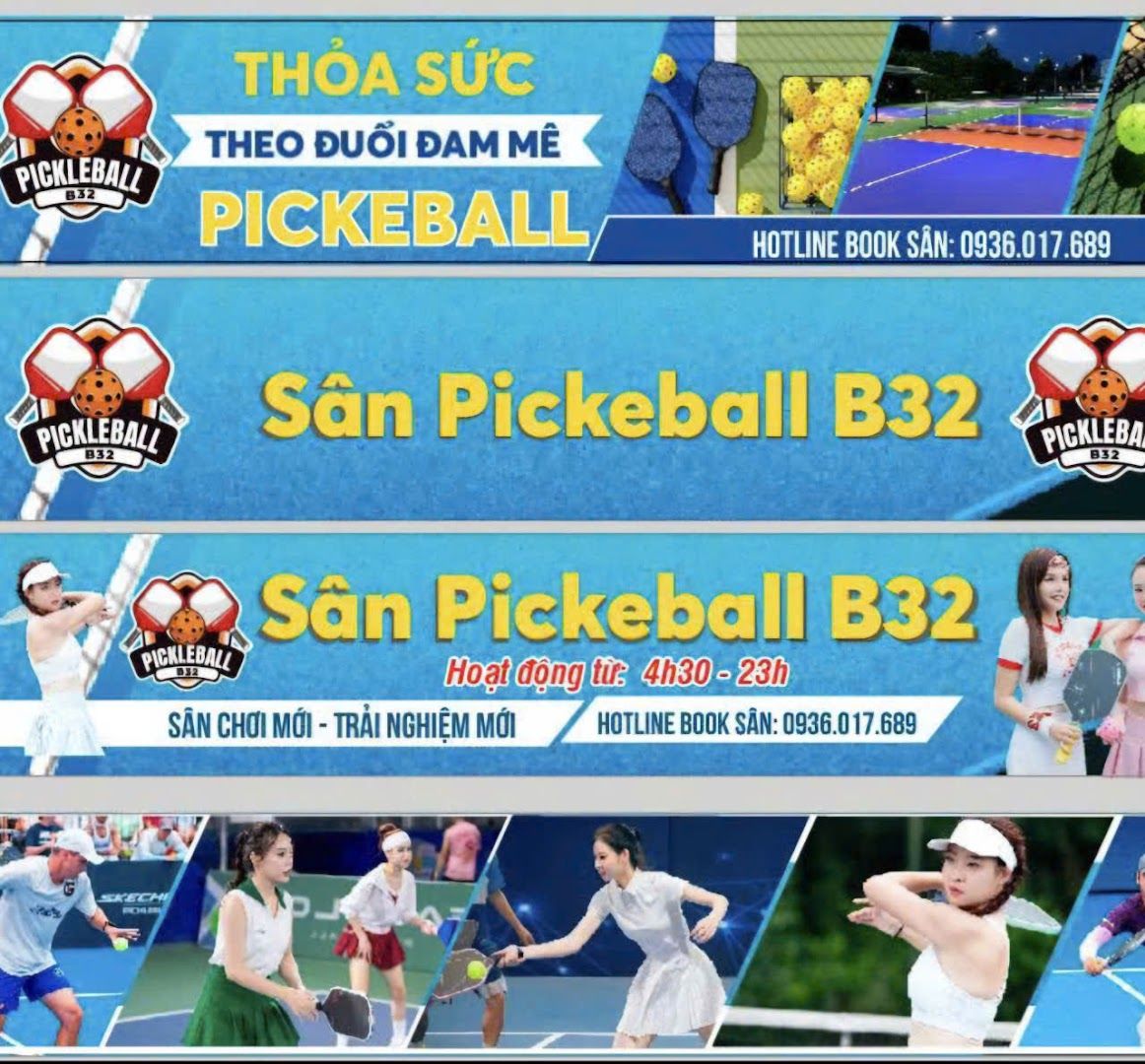 Sân Pickleball B32 Đại Mỗ 1