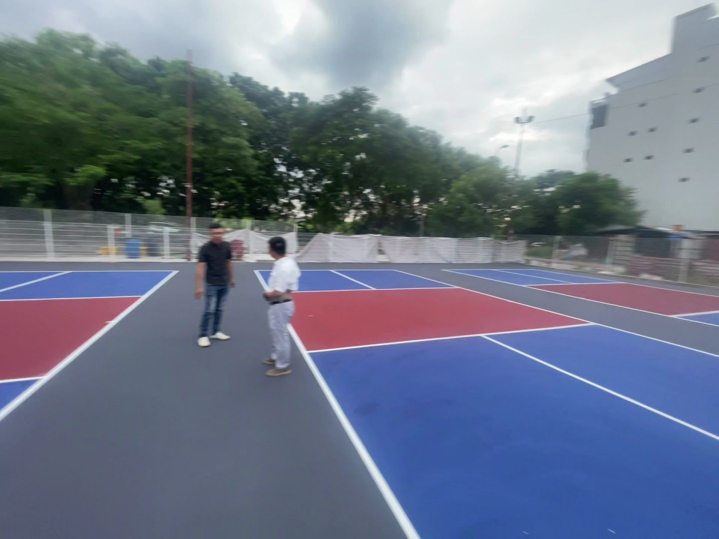 Sân bóng Pickleball Taydo Hoàng Mai, Khu X2A, phường Yên Sở, quận Hoàng Mai 1