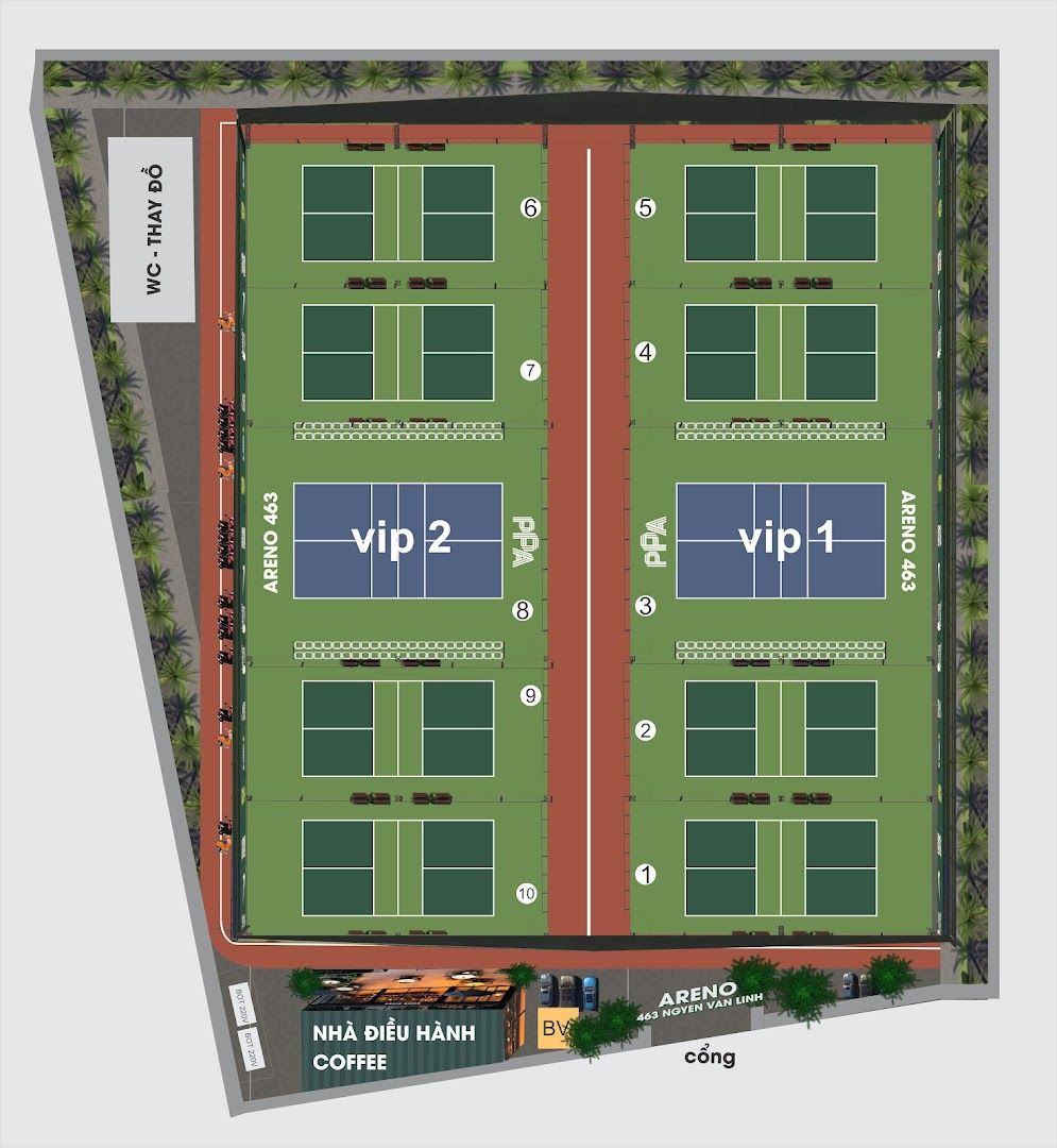 ARENO PICKLEBALL - 463 Nguyễn Văn Linh 1