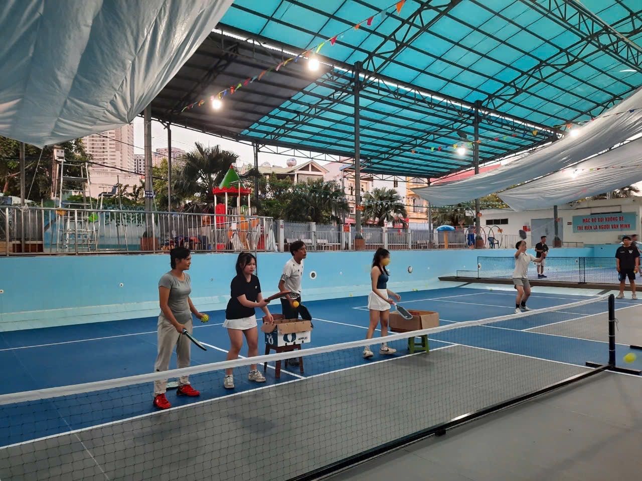 Sân pickleball La khê 4