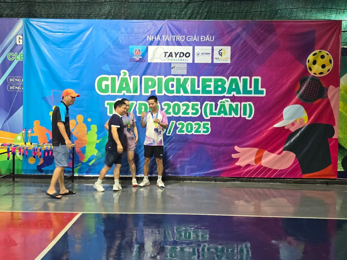 Sân bóng Pickleball Taydo Hoàng Mai, Khu X2A, phường Yên Sở, quận Hoàng Mai 5