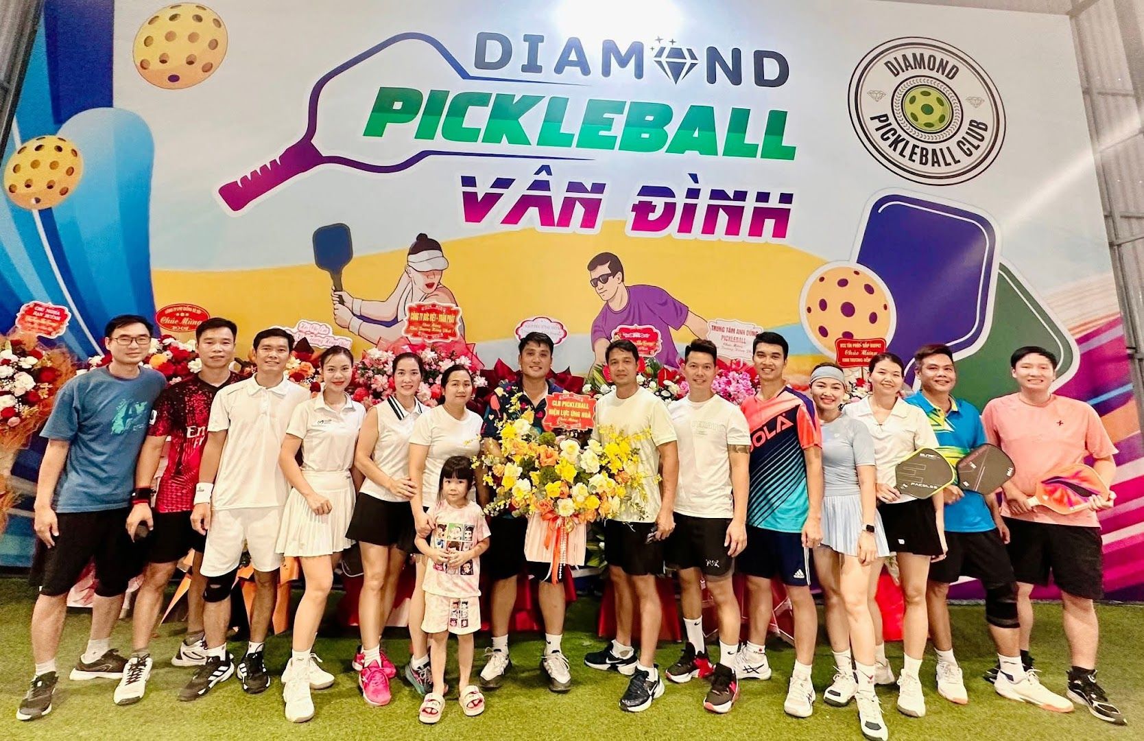 Pickleball Diamond Vân Đình - Cụm 6 sân pick nhiều sân nhất khu vực 5