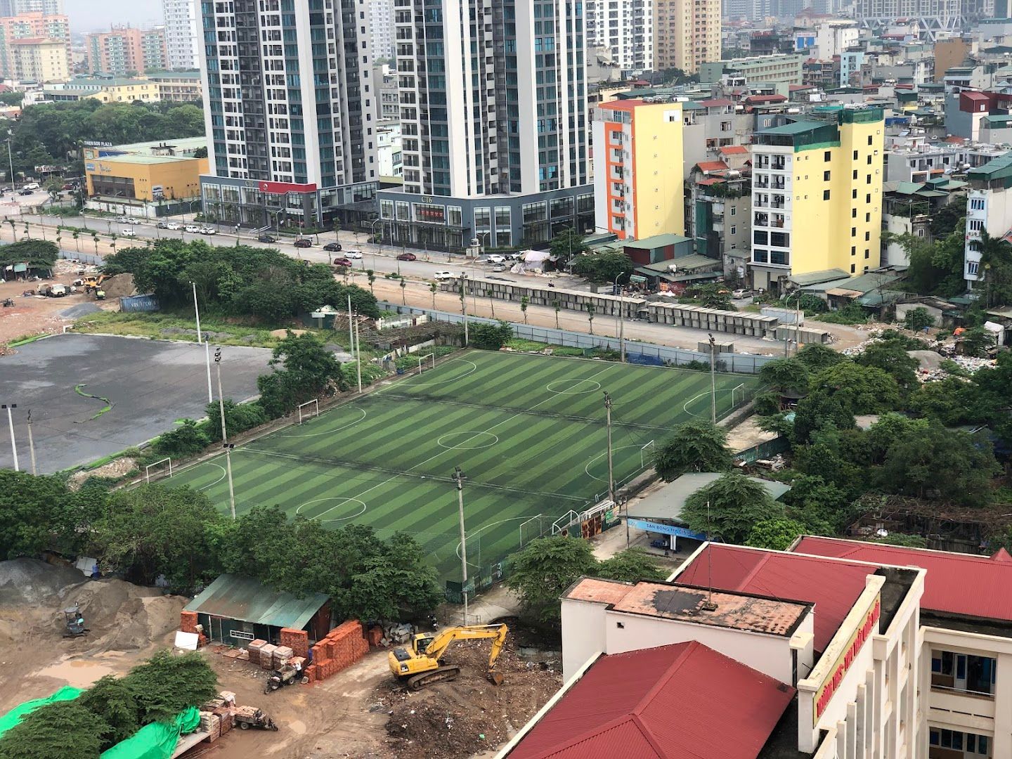 Sân bóng Mỹ Đình 2 9