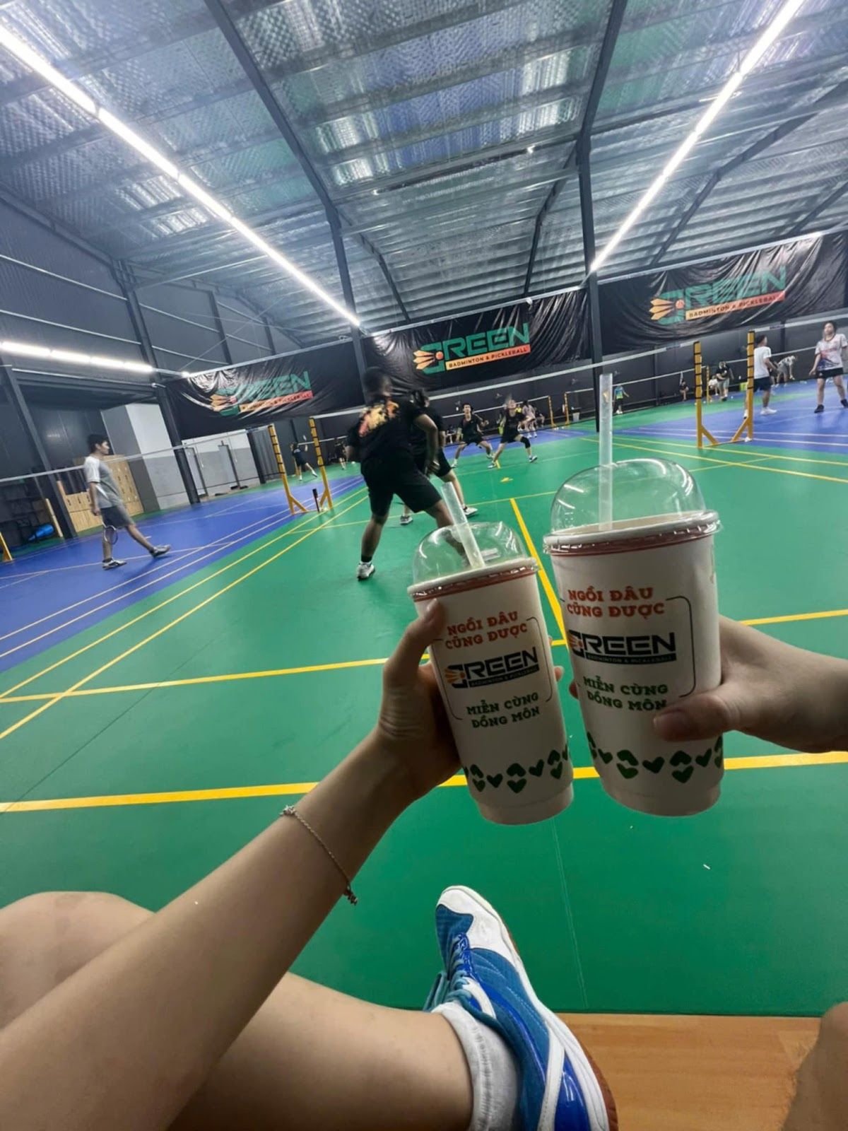 GREEN BADMINTON & PICKLEBALL 9