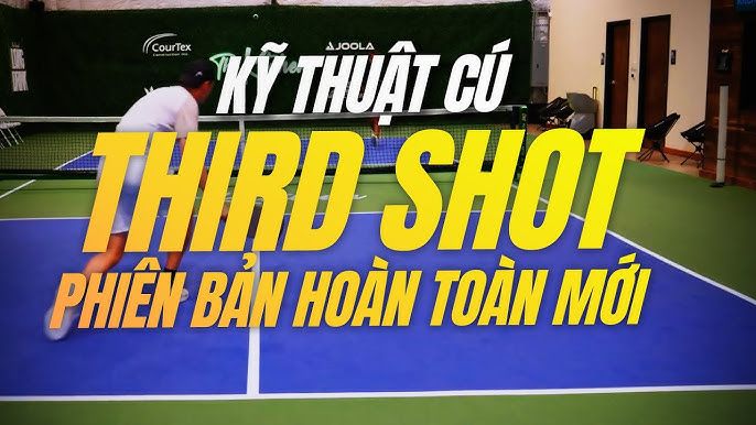 Third Shot Drop Là Gì? Cú Đánh Quan Trọng Nhất Để Thắng Trong Pickleball