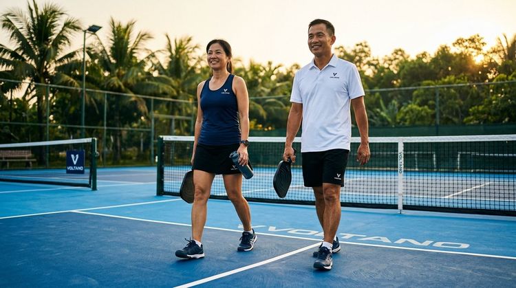 Bắt đầu chơi pickleball ở tuổi 50+ - Hướng dẫn an toàn