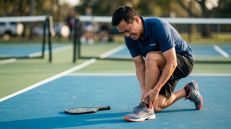 Chấn thương gân Achilles khi chơi pickleball: Nguyên nhân từ kỹ thuật di chuyển và cách phục hồi đúng cách