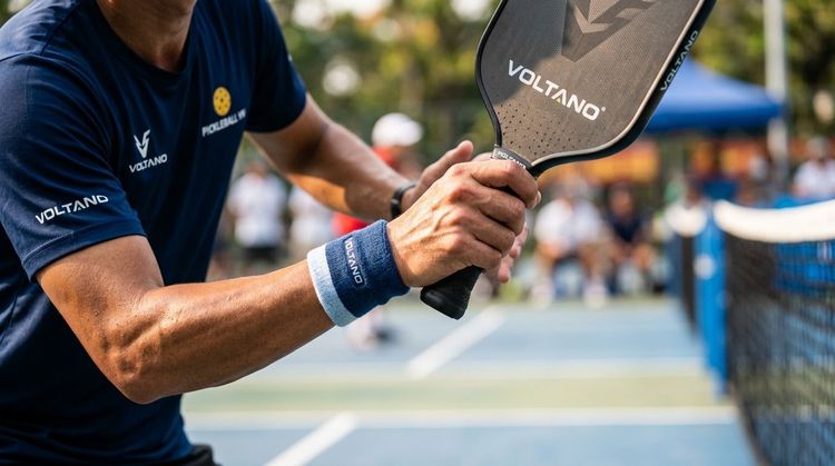 Tại sao cầm vợt pickleball sai cách làm cổ tay đau? Cách cầm đúng để chơi lâu dài