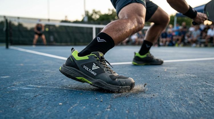 Tại sao mũi giày pickleball cần gia cố (toe cap reinforcement): phân tích chấn thương ngón chân và cách phòng ngừa?