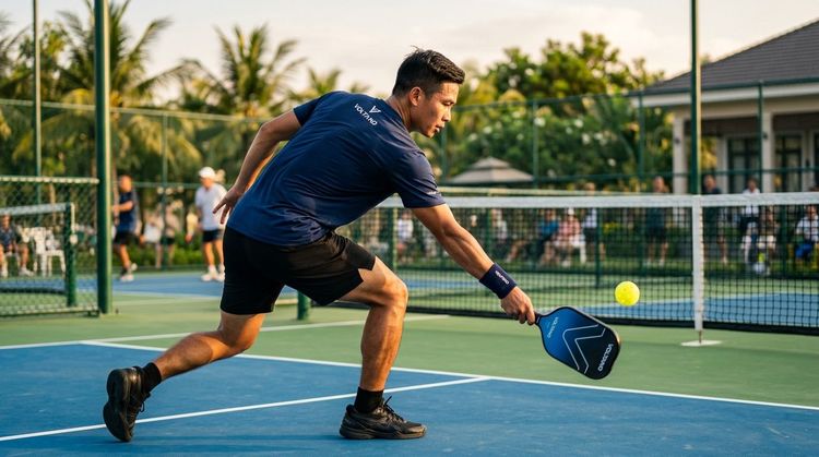 Tại sao serve pickleball bị mềm? Phân tích kỹ thuật và cách cải thiện độ sâu