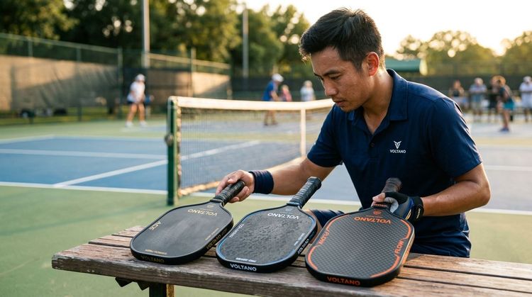 Vợt pickleball mặt carbon 3K vs 12K vs 16K: Con số này thực sự có nghĩa gì và ảnh hưởng đến cú đánh như thế nào?