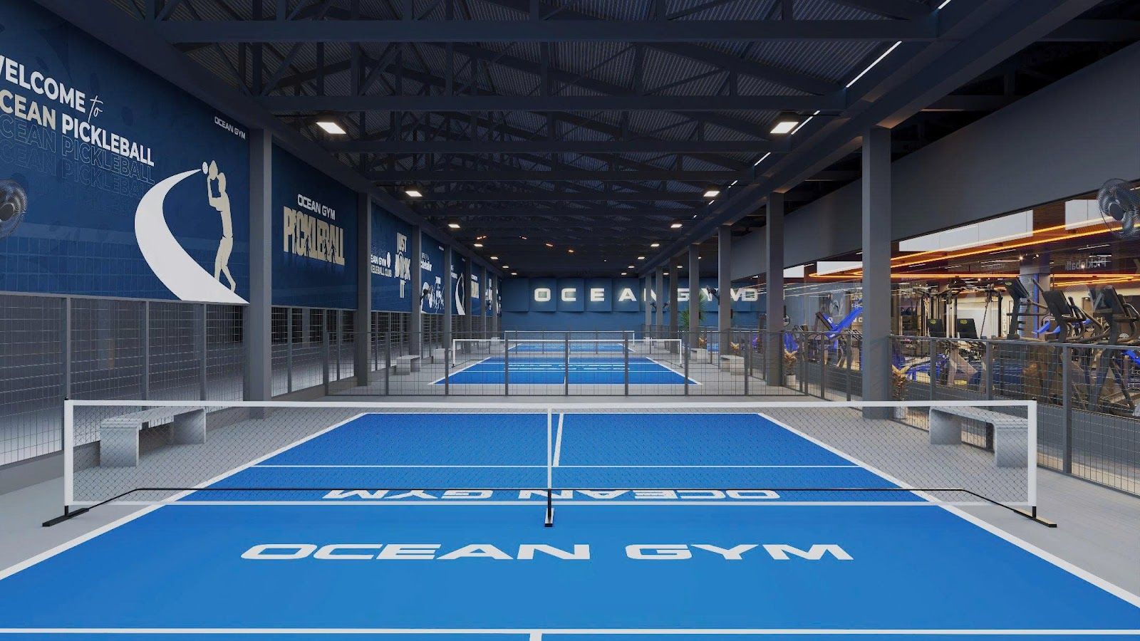 Ocean Gym - Pickleball - Yoga Tô Ký 4