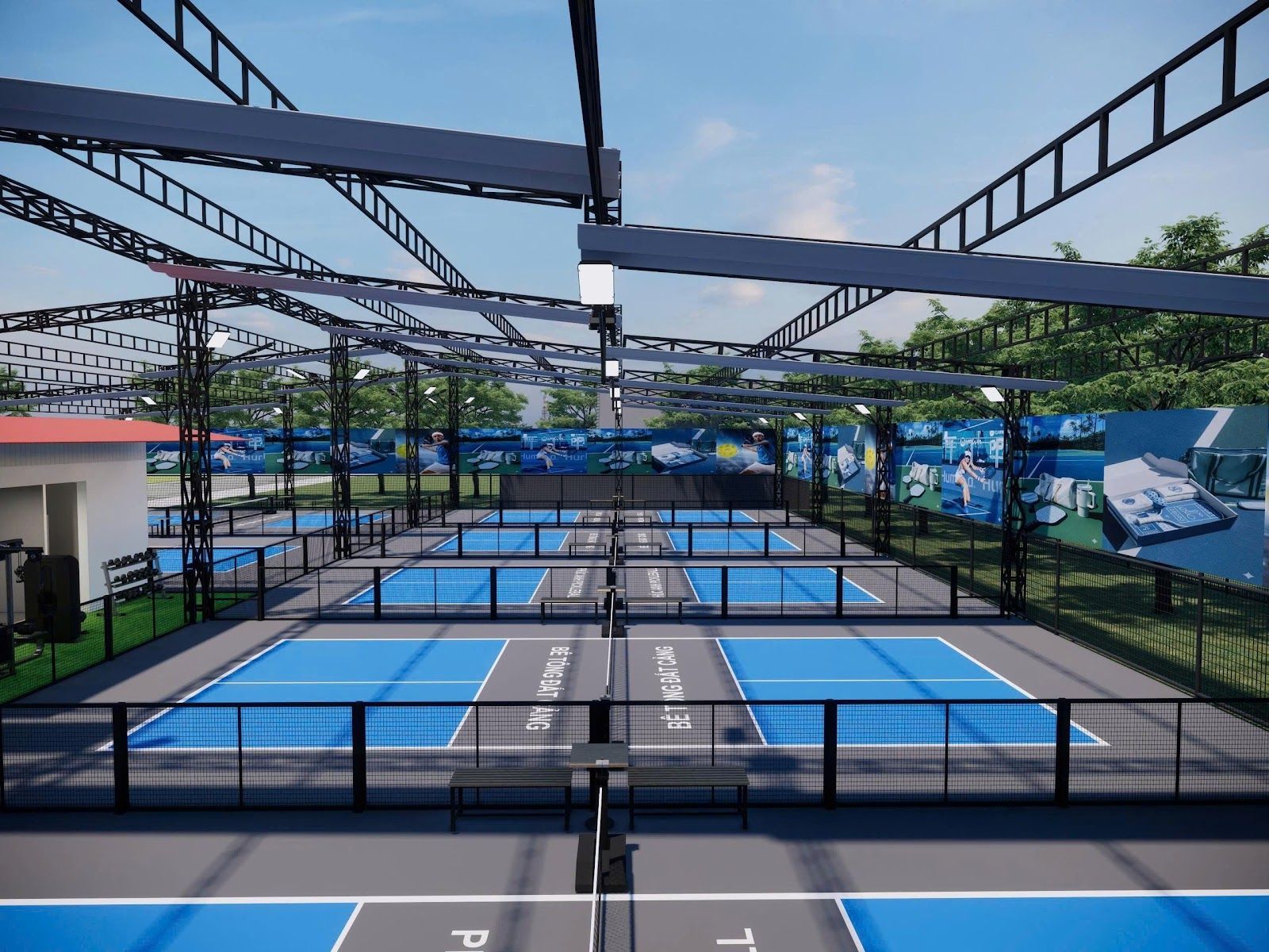 PHÚC ANH Pickleball ( Cụm 8 sân ) 2