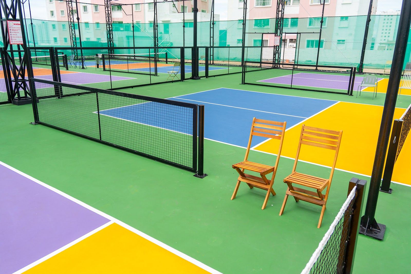 Pickleball Q1- Pickleball Rooftop - Câu lạc bộ Amber 9