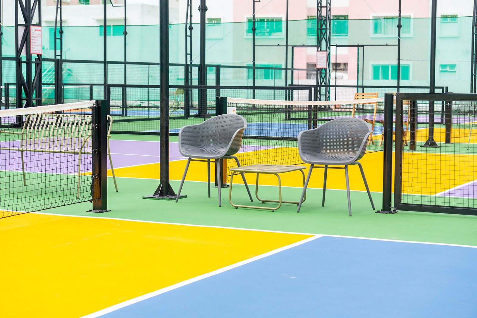 Pickleball Q1- Pickleball Rooftop - Câu lạc bộ Amber 5