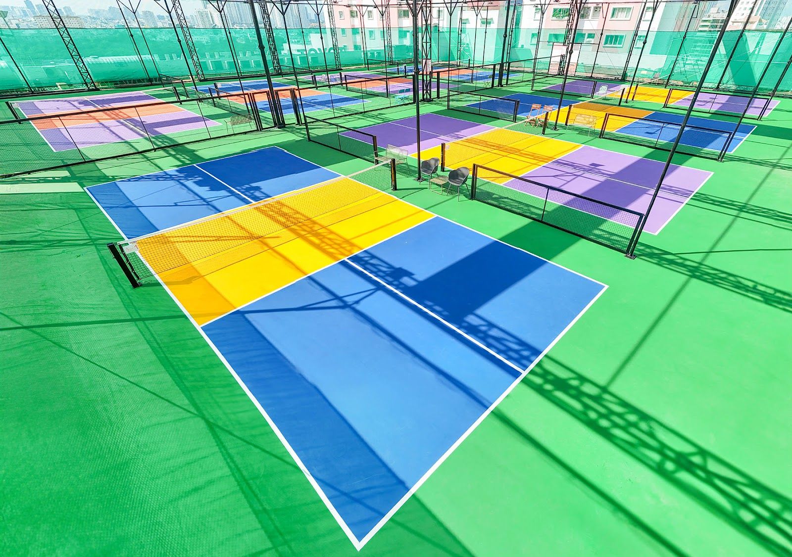 Pickleball Q1- Pickleball Rooftop - Câu lạc bộ Amber 7