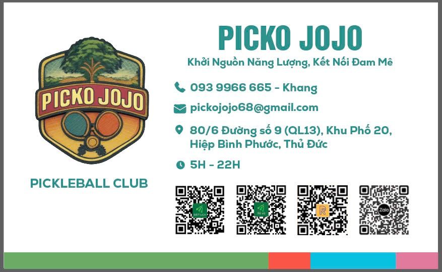 Picko JoJo - Pickleball Garden Thủ Đức 6