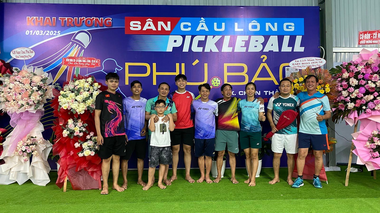Sân Cầu Lông, Pickleball - Phú Bảo 2
