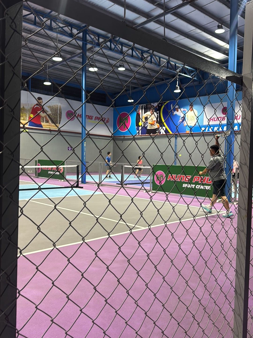 Sân cầu lông và Pickkeball Hưng Phú 4 - An Lạc 5