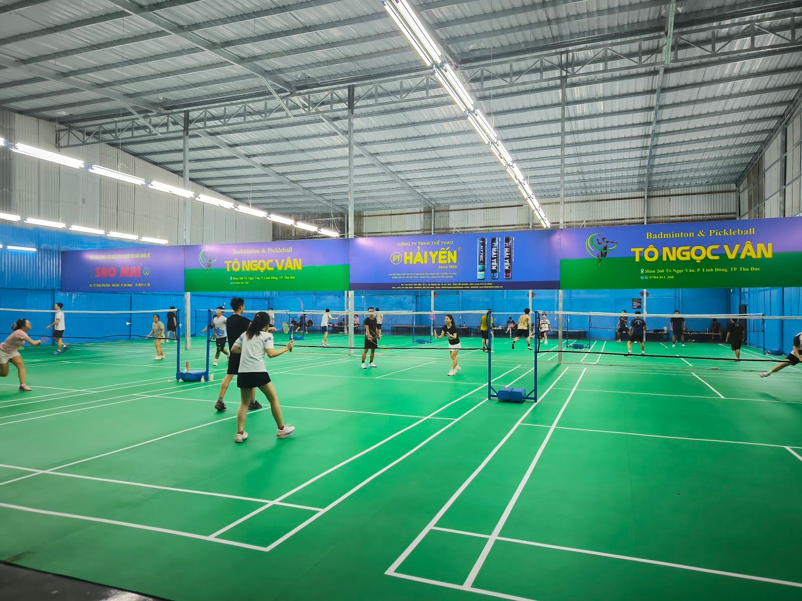 Sân cầu lông và pickleball Tô Ngọc Vân 2