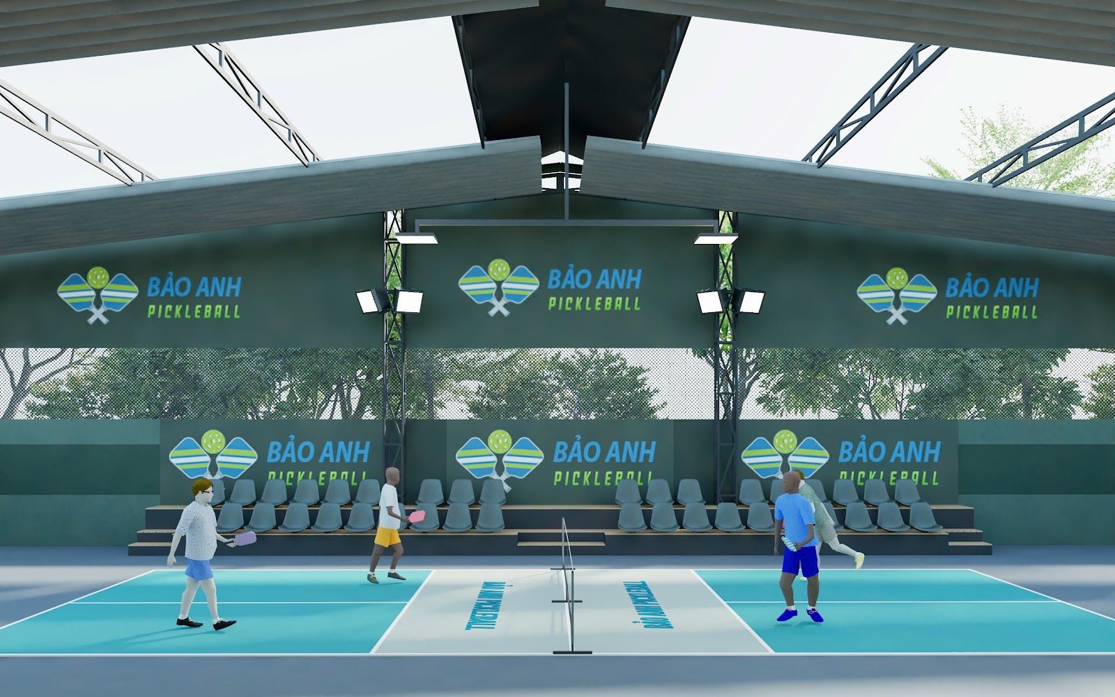 Sân Pickleball Bảo Anh 2