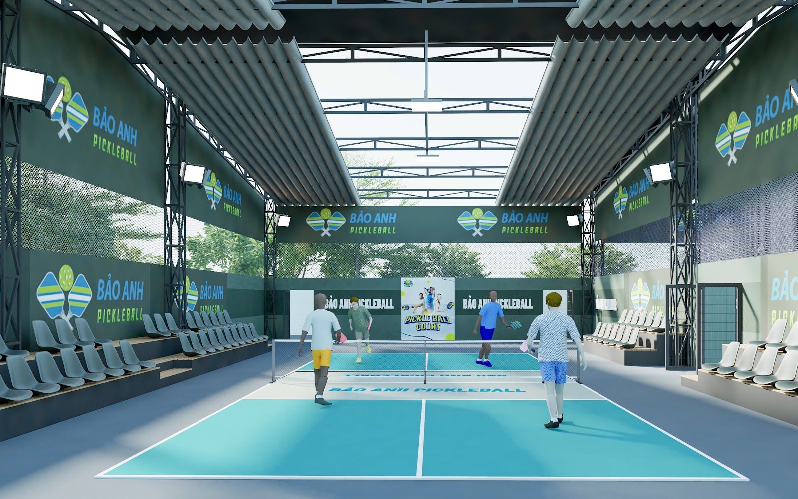 Sân Pickleball Bảo Anh 3