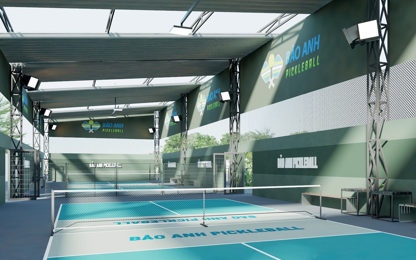 Sân Pickleball Bảo Anh 5