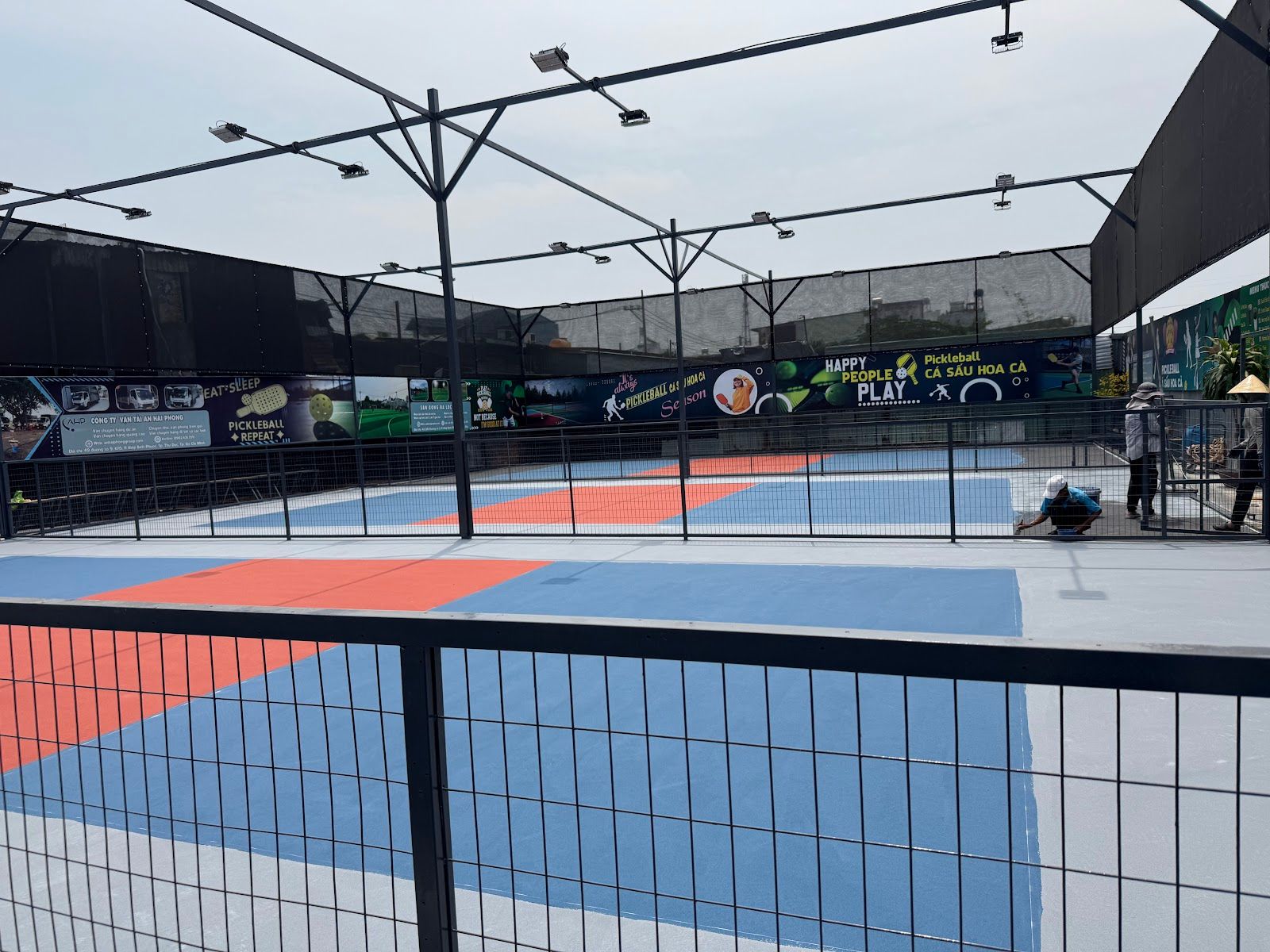 Sân Pickleball Cá Sấu Hoa cà 6