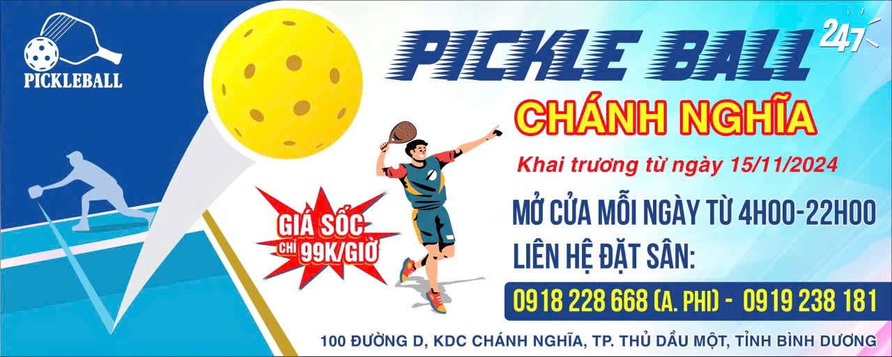 Sân Pickleball Chánh Nghĩa 2