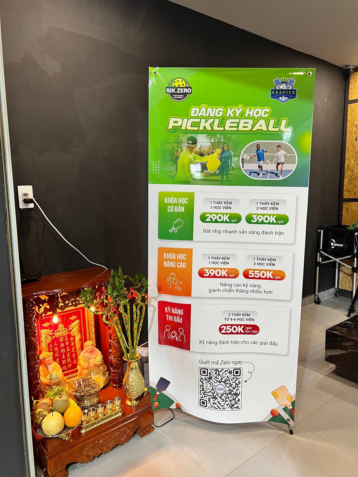 Sân pickleball ERAPICK 8