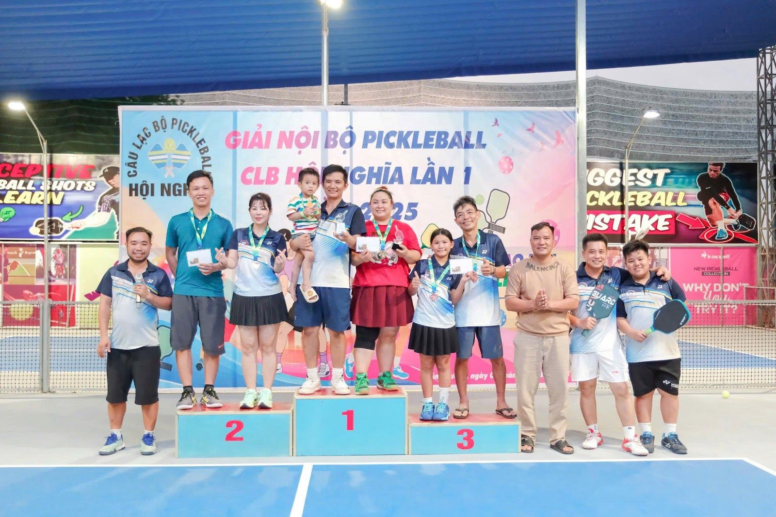 Sân pickleball Hội Nghĩa 1