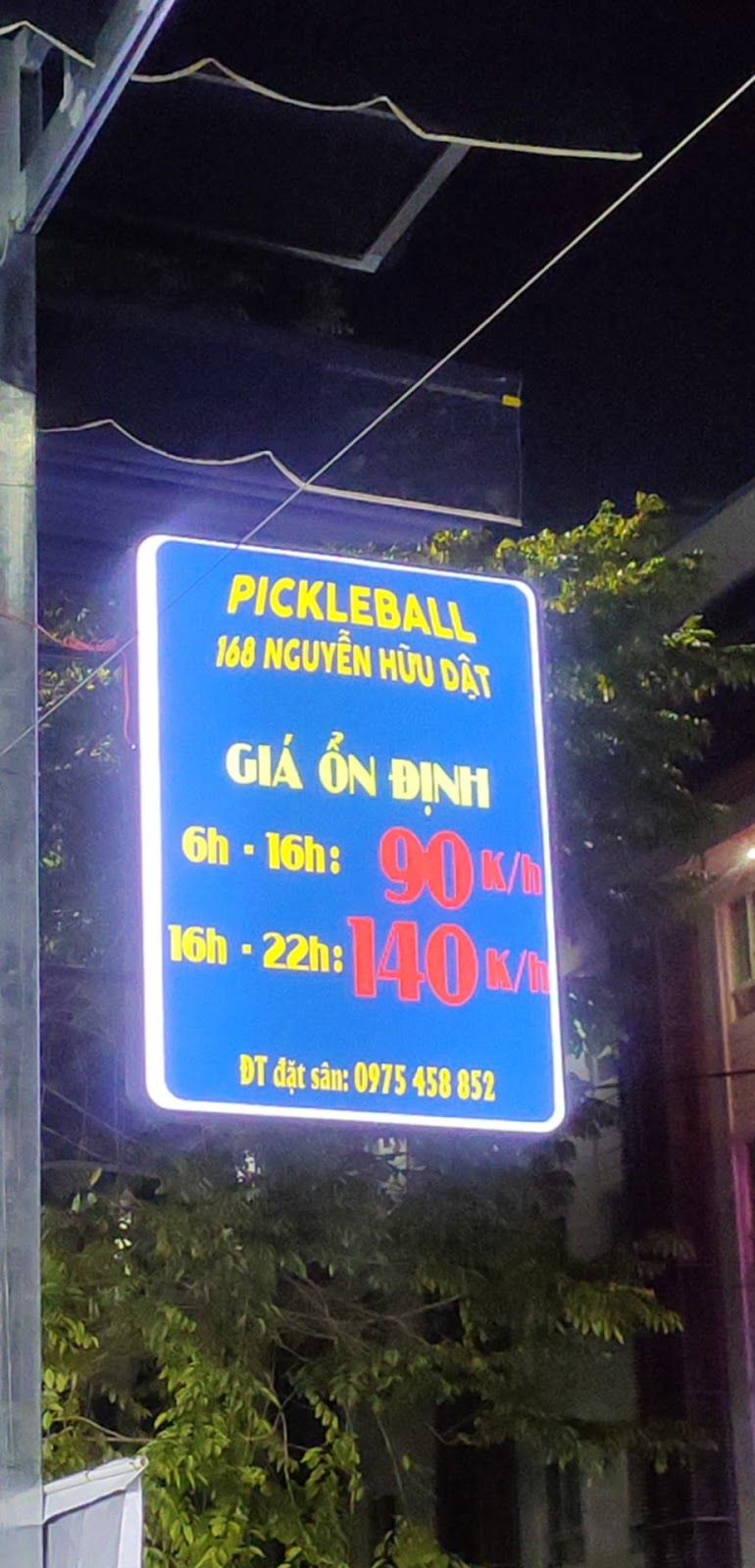 Sân Pickleball Tân Phú - Sân Pickleball 168 Nguyễn Hữu Dật 9
