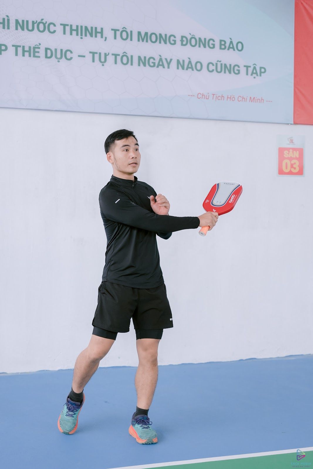 Sân pickleball thiên long dĩ an 8