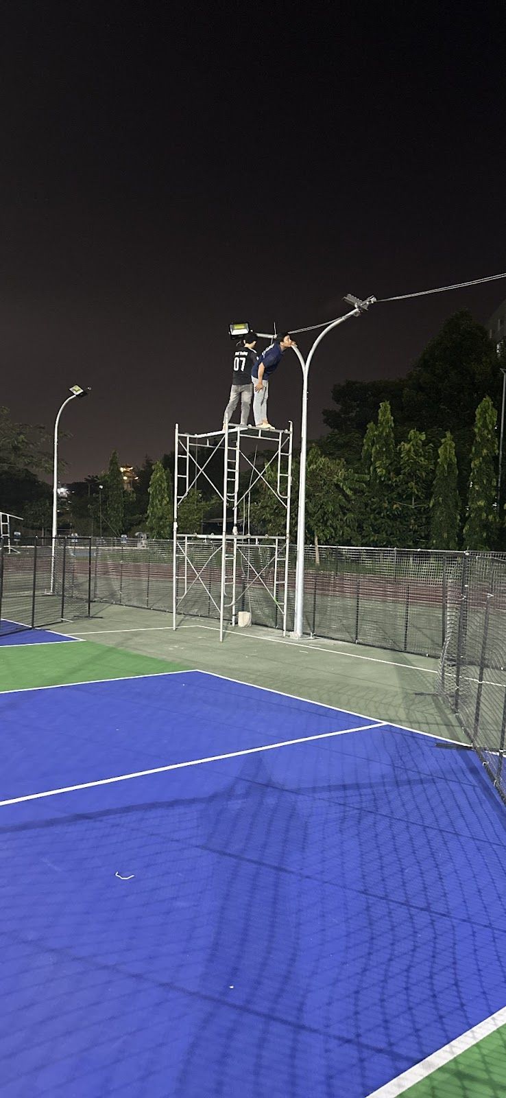 Sân tennis - cầu lông - pickleball Gia Định 5