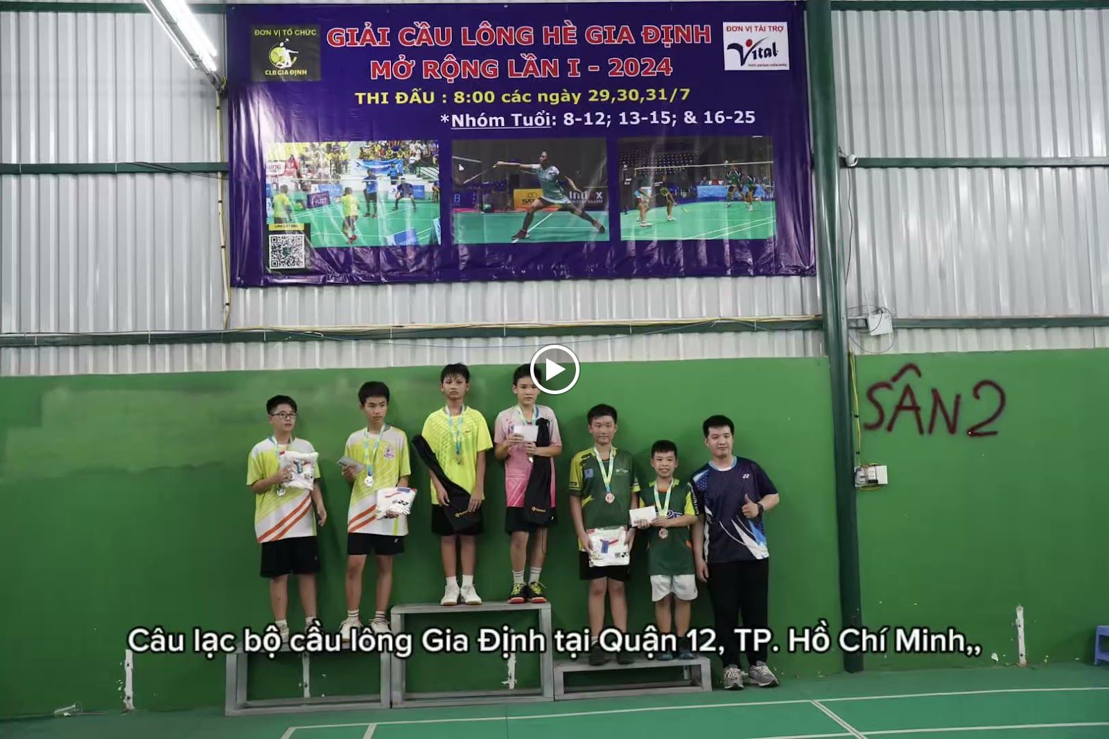 Sân tennis - cầu lông - pickleball Gia Định 6