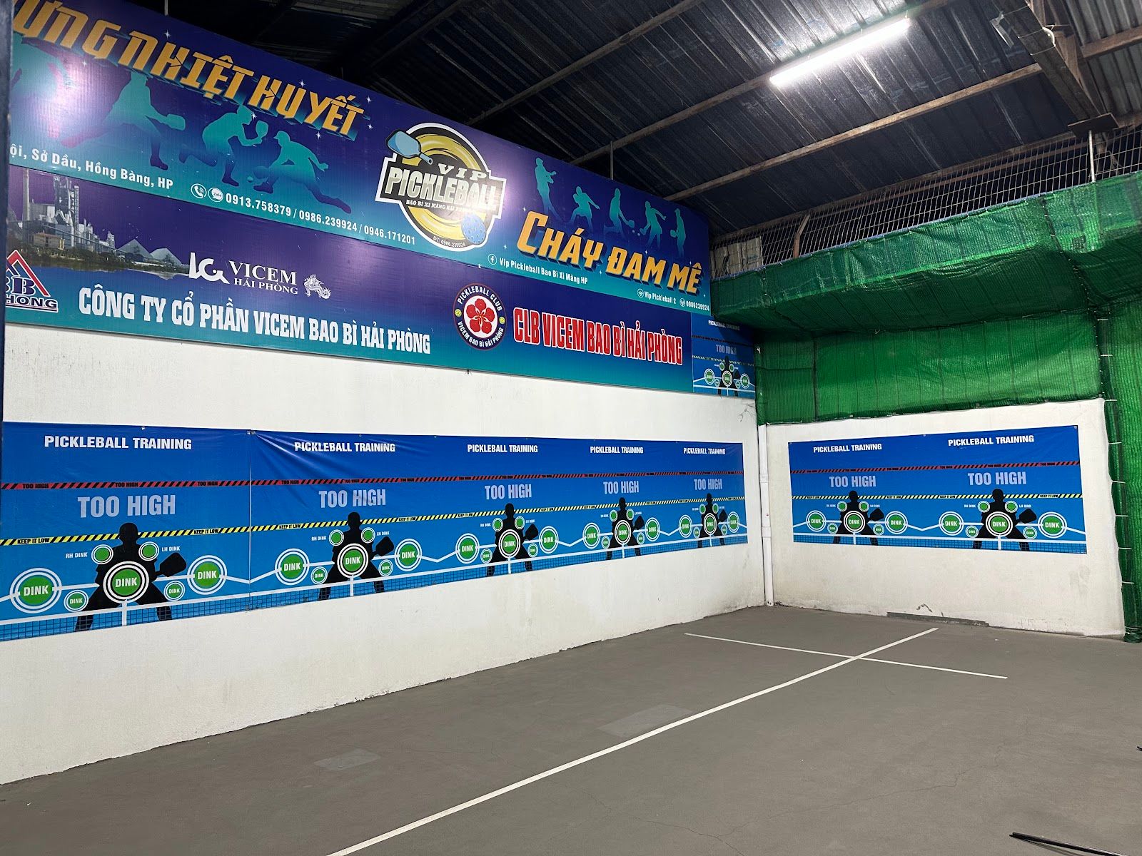Sân VIP Pickleball Bao Bì Xi Măng, Hồng Bàng, Hải Phòng 3