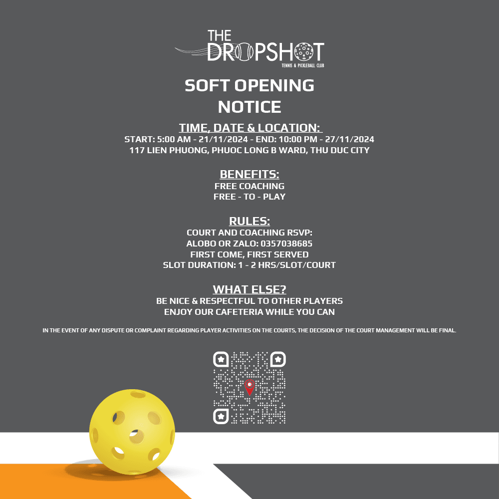 The Dropshot Pickleball Club 8