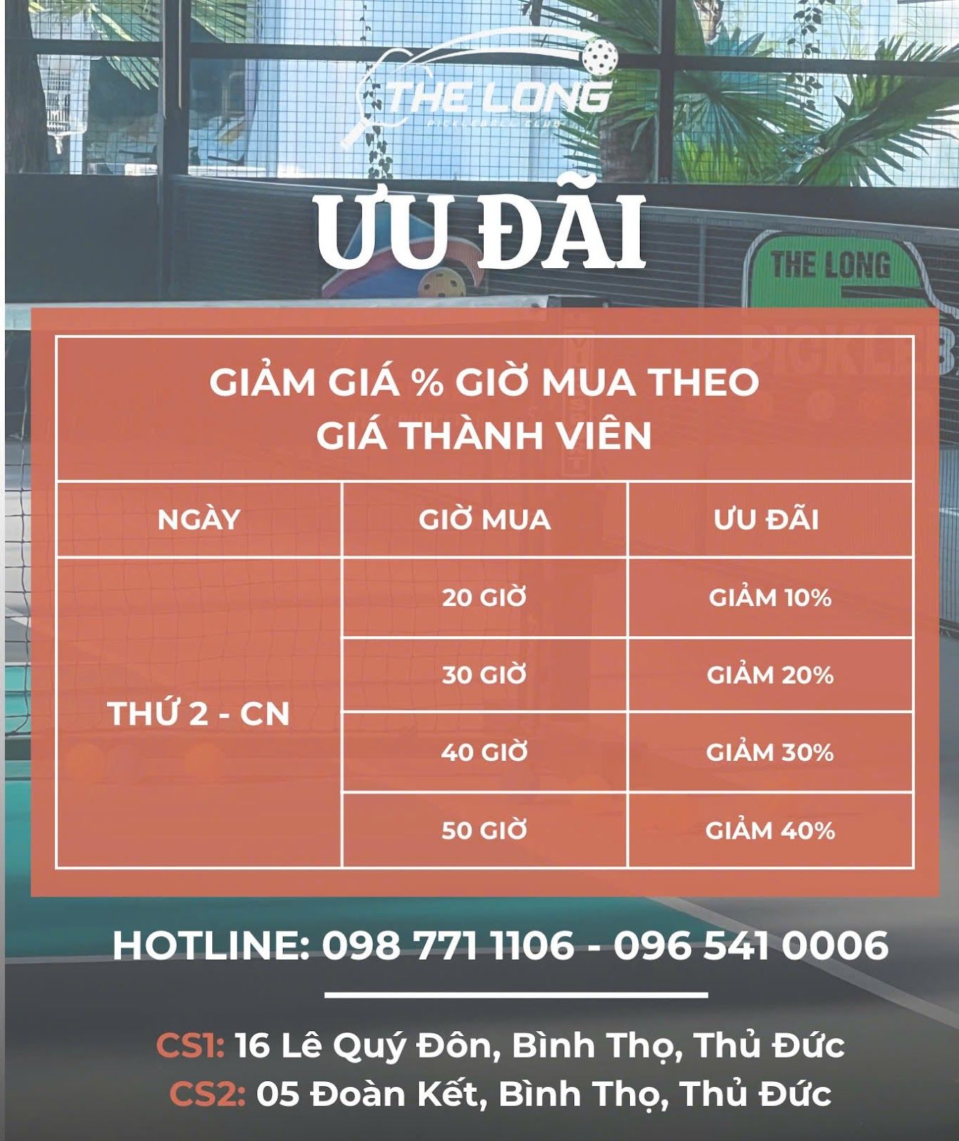 The Long Pickleball Thủ Đức 9