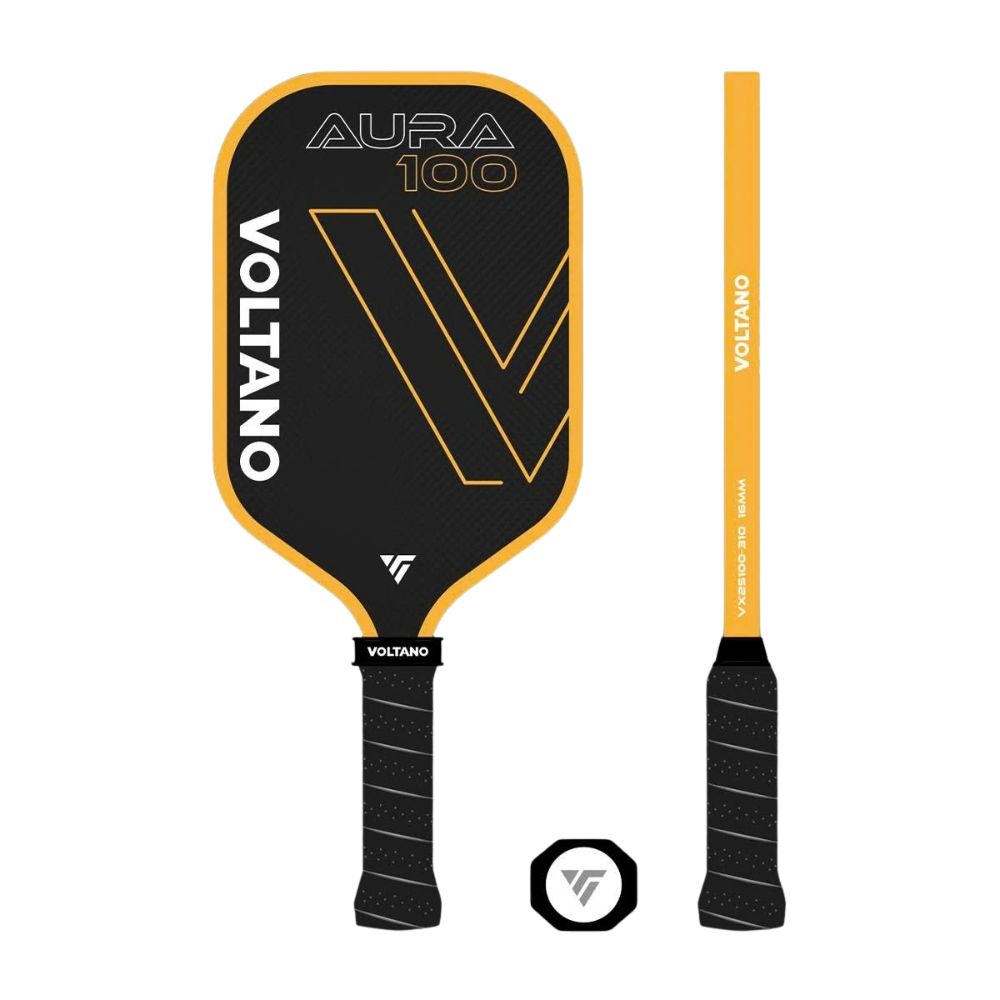 Vợt Pickleball Voltano Aura 100 Màu Vàng