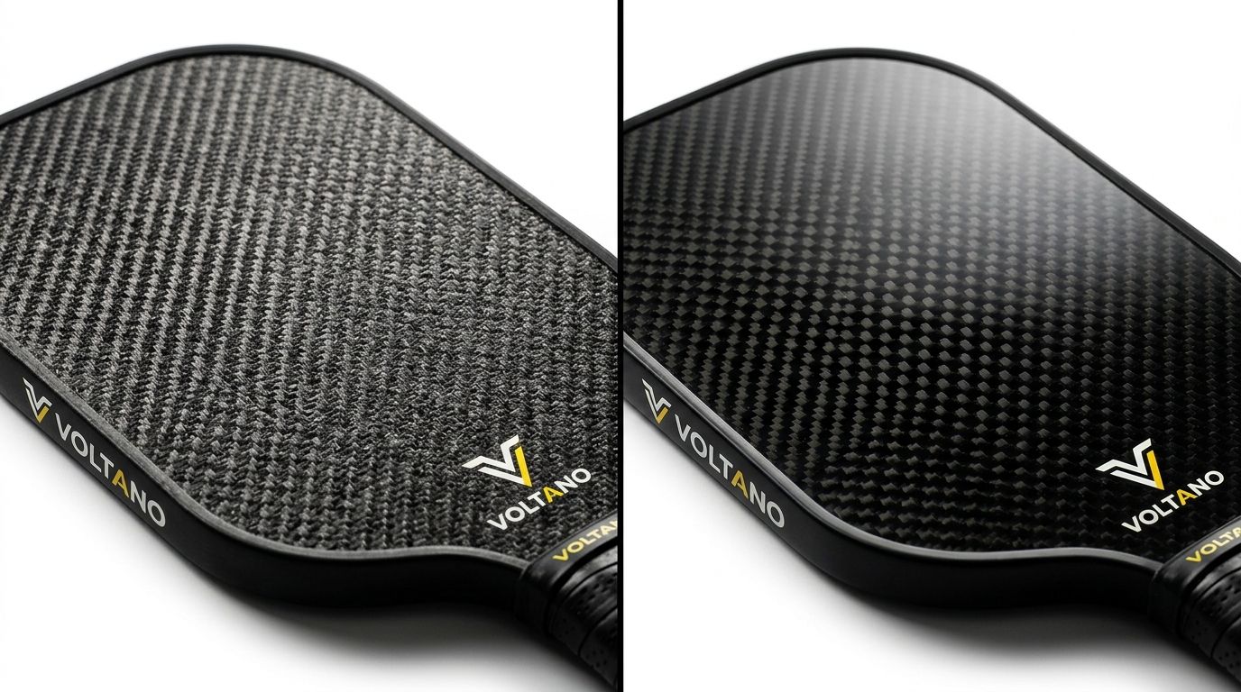 Bề mặt vợt pickleball rough carbon vs smooth carbon: Loại nào tạo spin tốt hơn và khi nào điều đó thực sự quan trọng?