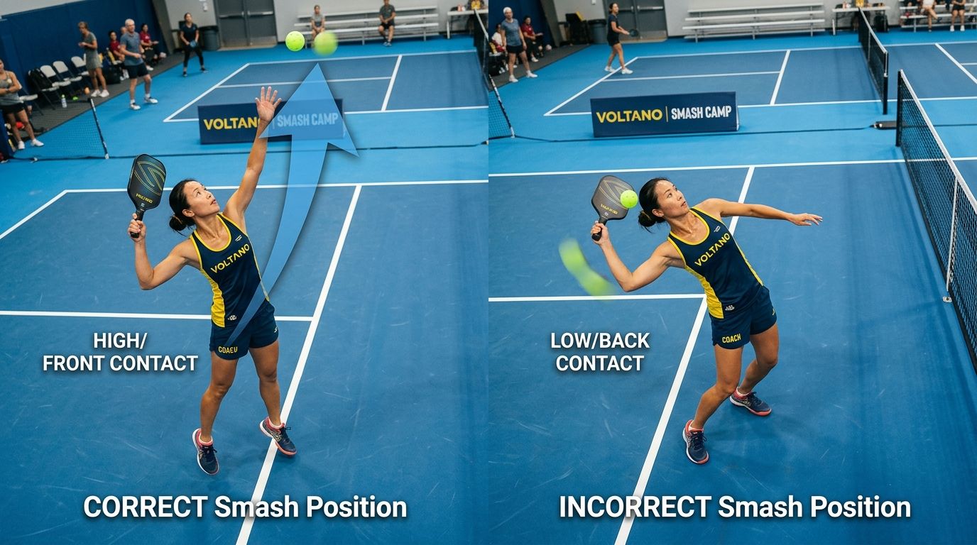 Cách luyện tập cú smash trong pickleball mà không hay gây lỗi lưới