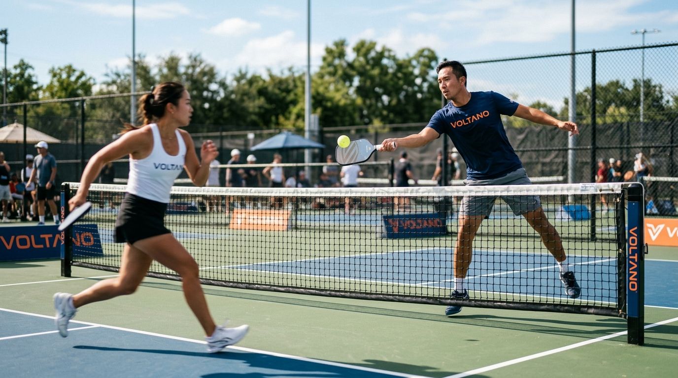 Chiến thuật stacking trong pickleball đôi: khi nào dùng và cách thực hiện an toàn
