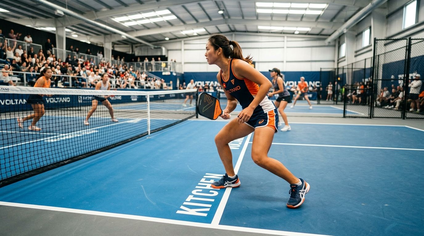 Đứng sai vị trí khiến bạn mất điểm: Cách sắp xếp feet trong pickleball