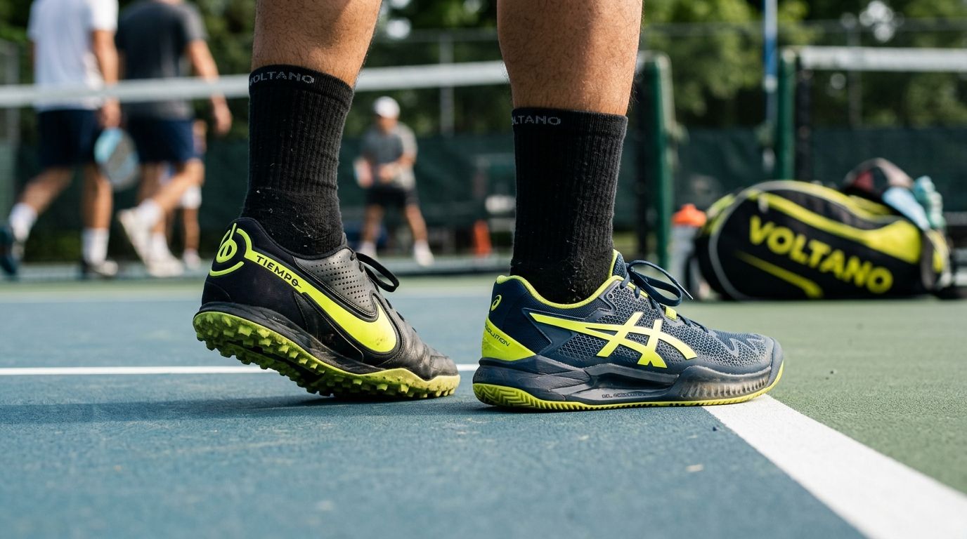 Giày bóng đá đế TF có thay thế được giày pickleball không