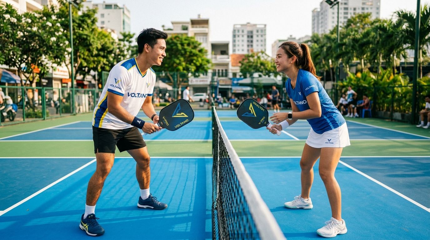 Luật chơi Pickleball cơ bản cho người mới bắt đầu: Dễ hiểu, dễ nhớ