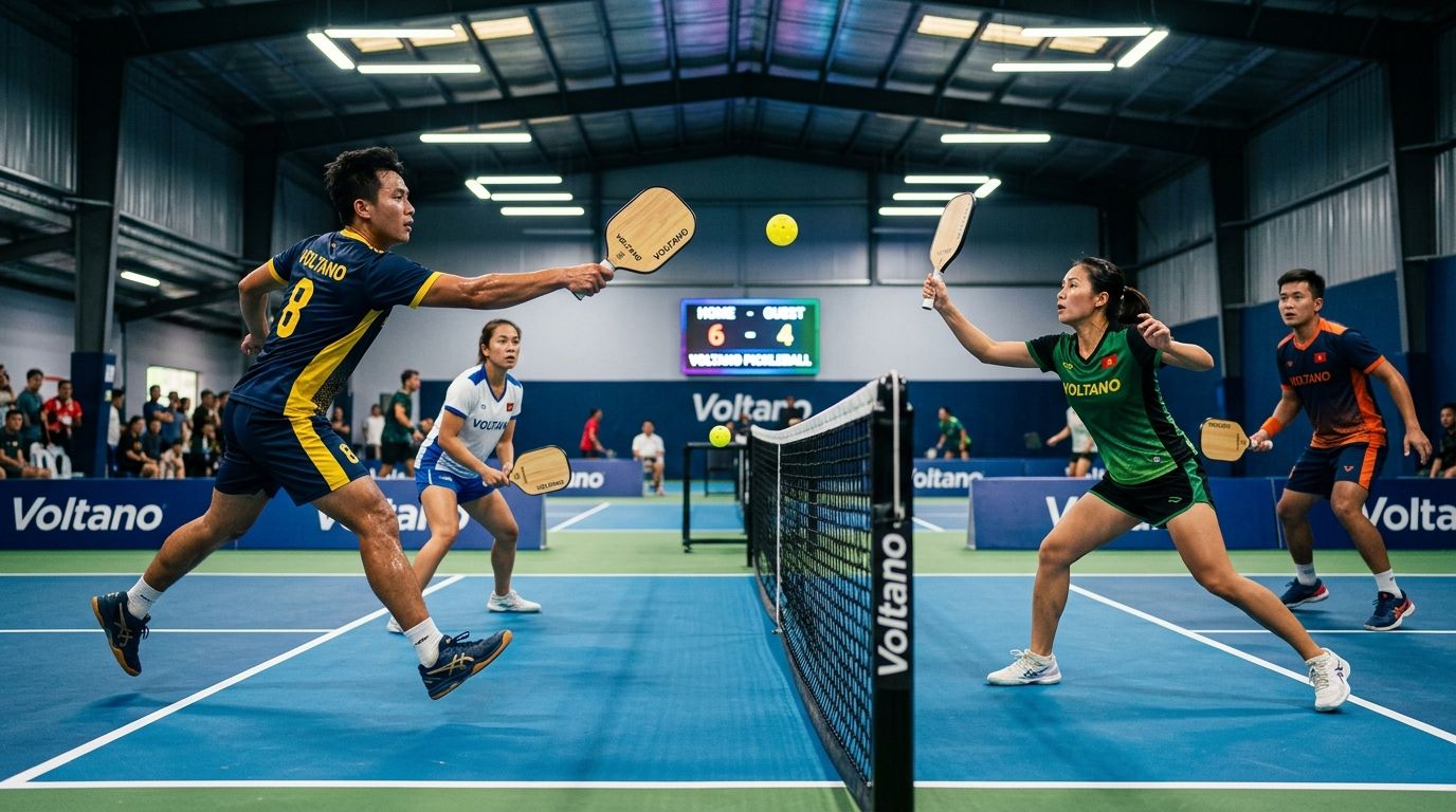 Luật chơi Pickleball cơ bản cho người mới bắt đầu: Dễ hiểu, dễ nhớ