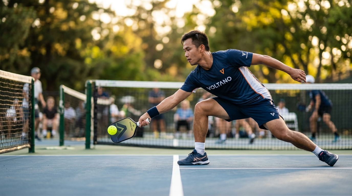 Luyện Tập Cú Dink Từ Phía Backhand (Cánh Ngược) Chuẩn Trong Pickleball