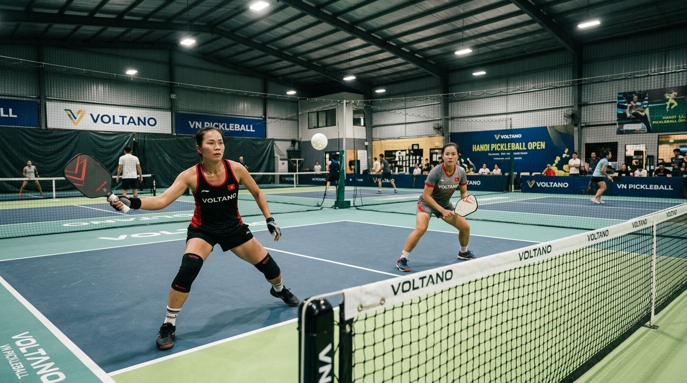 Luyện Tập Cú Dink Từ Phía Backhand (Cánh Ngược) Chuẩn Trong Pickleball