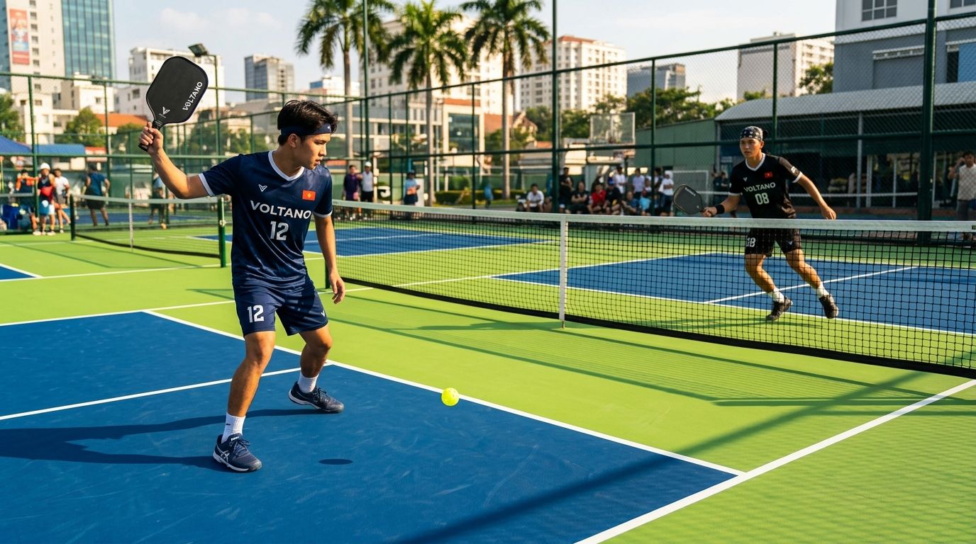 Người mới chơi pickleball cần biết gì về luật two-bounce rule để không bị mất điểm oan?